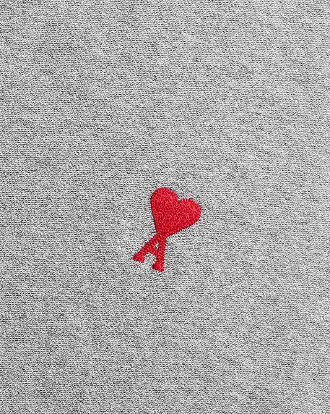 AMI PARIS Ami De Coeur Organic Cotton Classic Fit T-Shirt