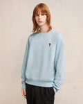 AMI PARIS De Coeur Organic Cotton Boxy Fit Sweatshirt