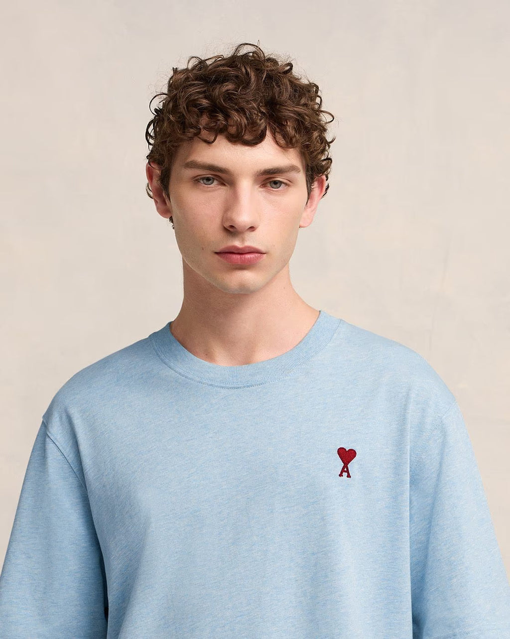 AMI PARIS Ami De Coeur Organic Cotton Boxy Fit T-Shirt