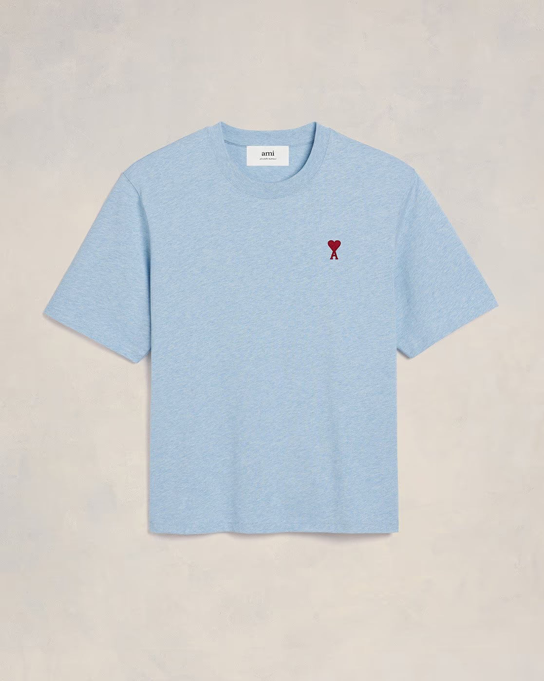 AMI PARIS Ami De Coeur Organic Cotton Boxy Fit T-Shirt