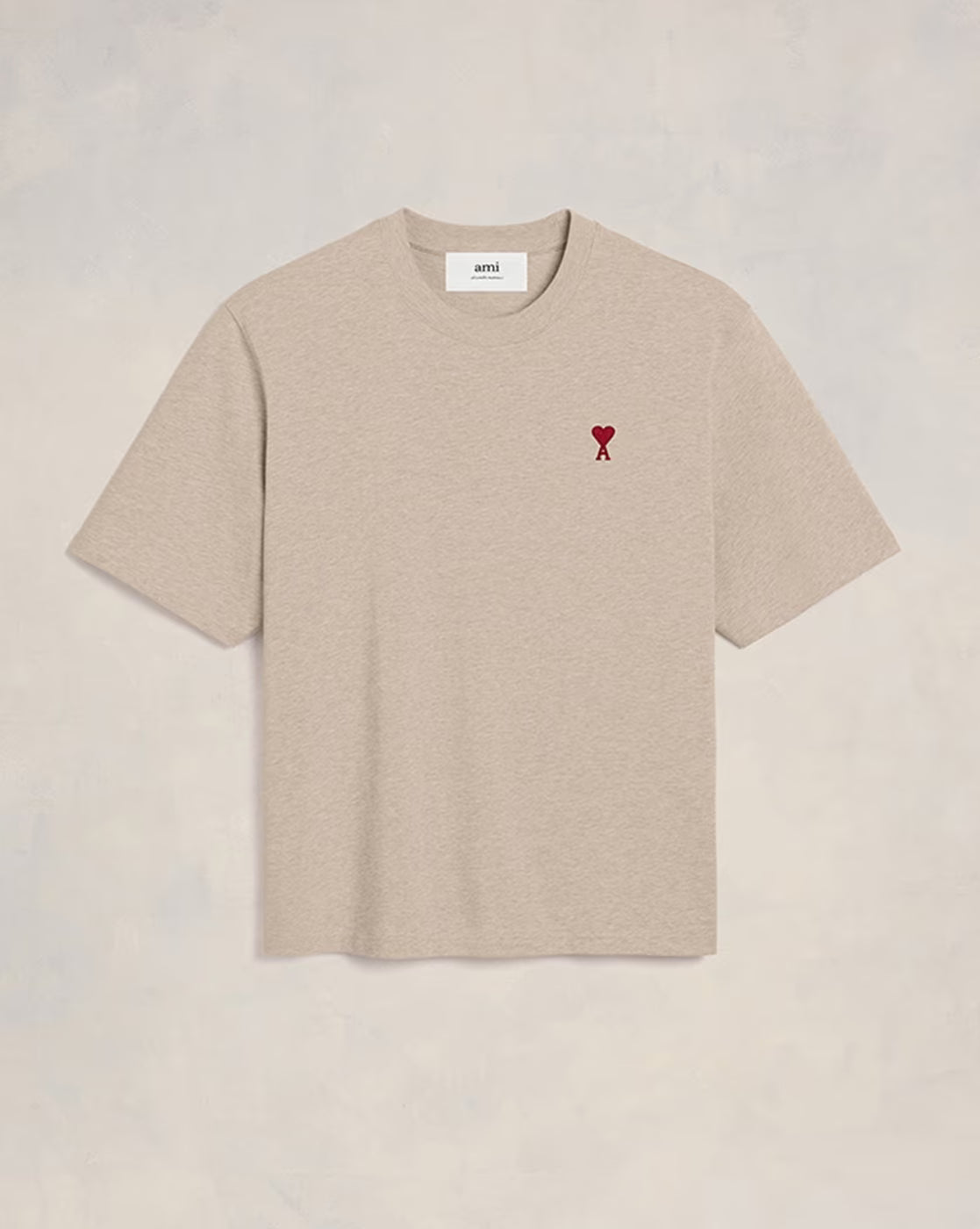 AMI PARIS Ami De Coeur Organic Cotton Boxy Fit T-Shirt