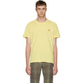 AMI Alexandre Mattiussi Yellow Ami de Coeur T-Shirt