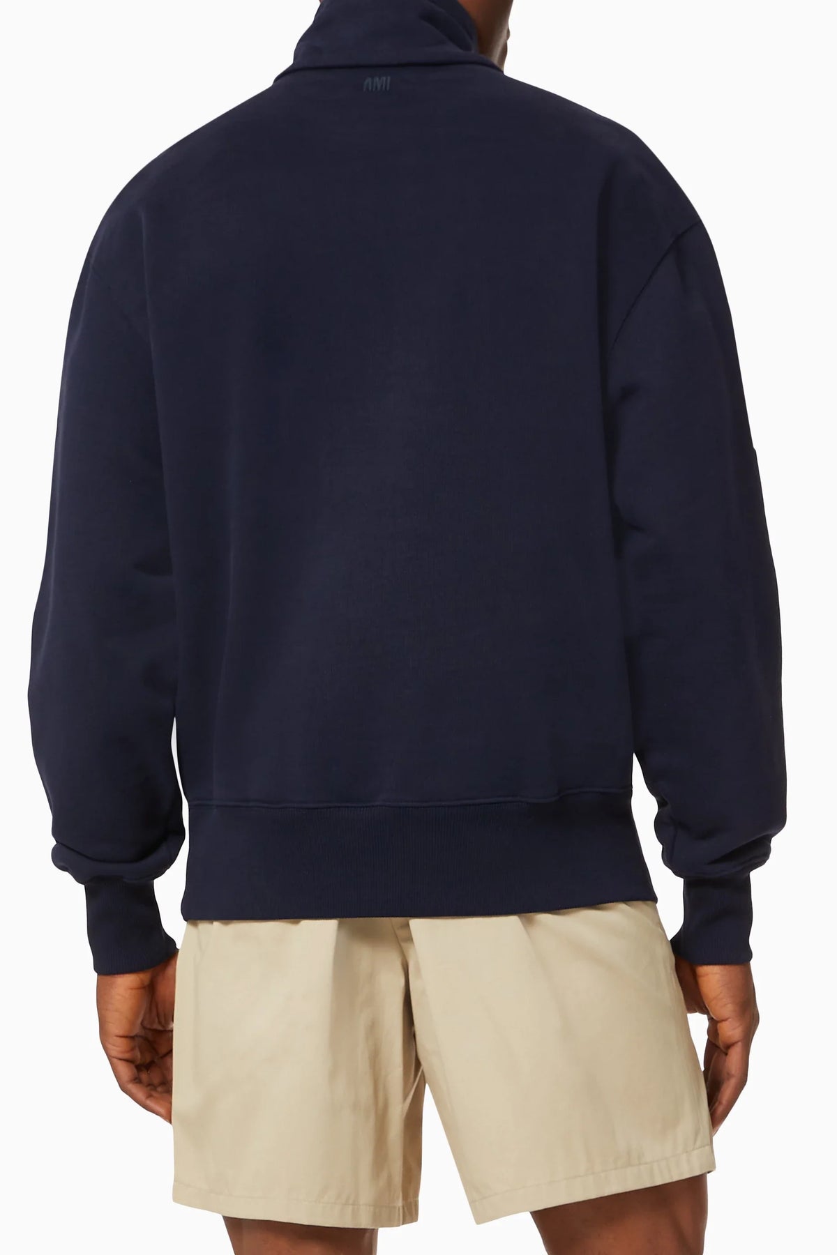 AMI de Coeur Organic Cotton Zipped Sweatshirt