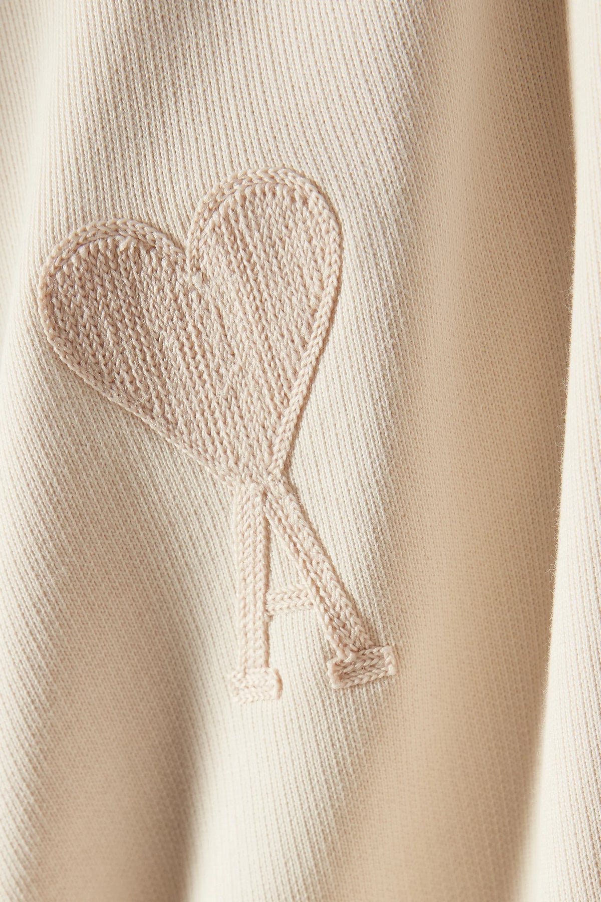 Ami Paris de Coeur Organic Cotton Zipped Sweatshirt