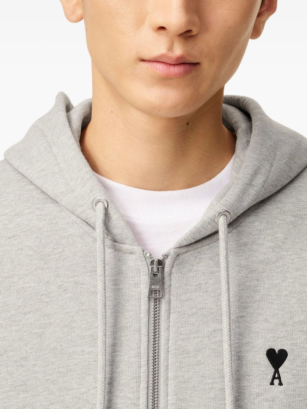 Ami De Coeur hoodie with zipper