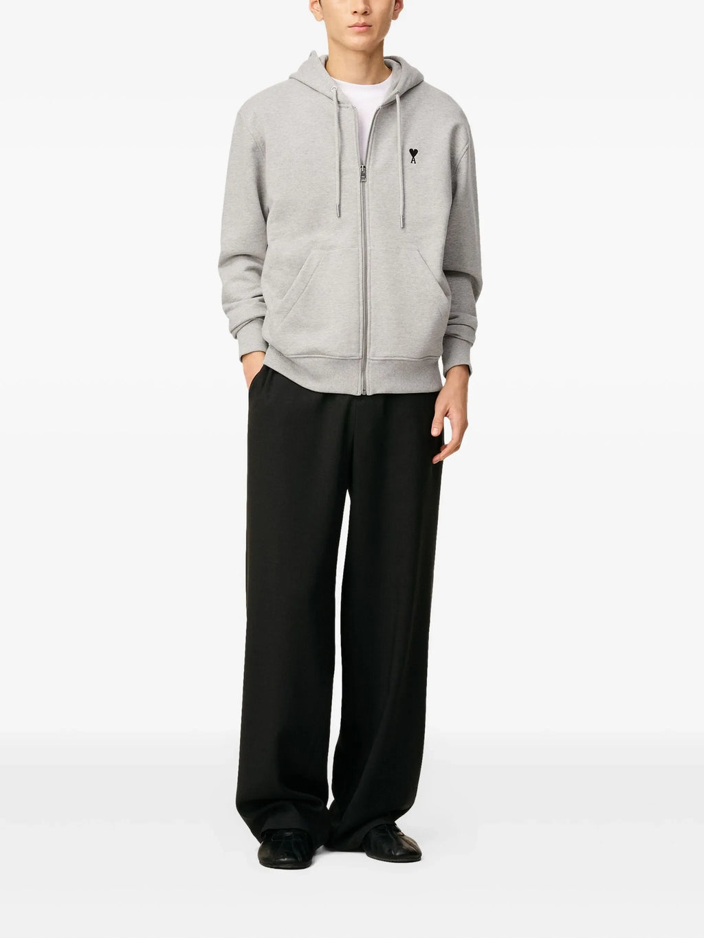 Ami De Coeur hoodie with zipper