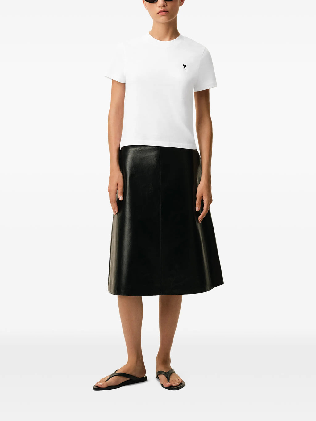 Ami de Coeur T-shirt with crew neck and logo