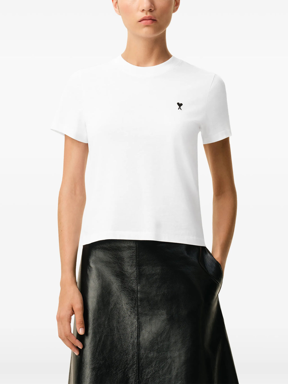 Ami de Coeur T-shirt with crew neck and logo