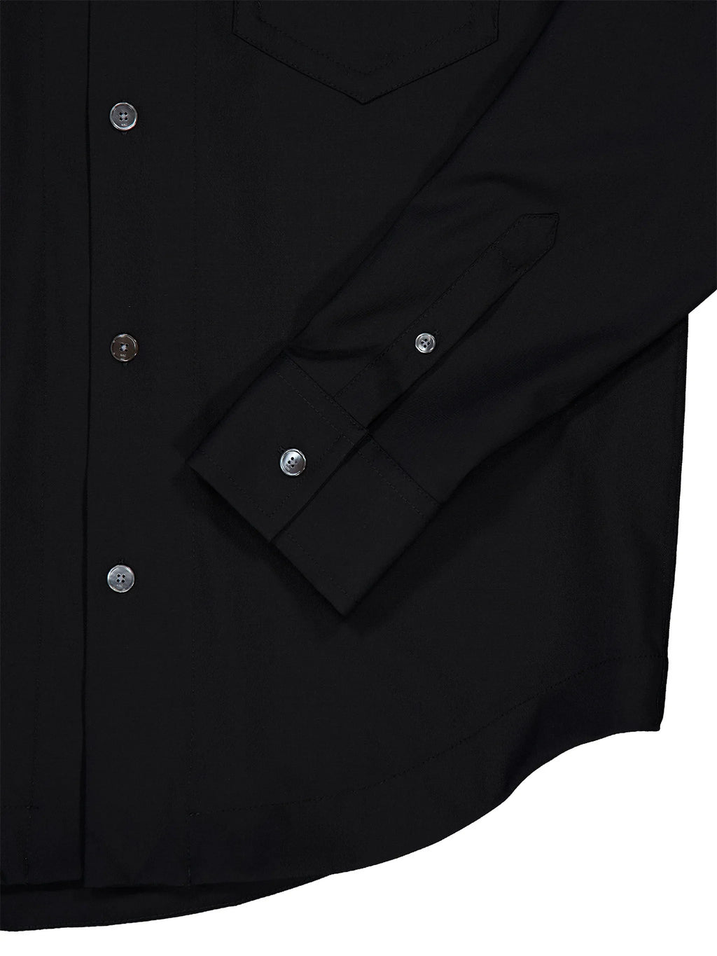 Shirt with a collar