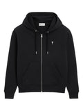 Ami De Coeur hoodie with zipper Black