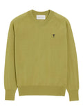 Crew neck sweater with embroidery