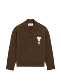 Alpaca Polo shirt with Ami de Coeur.