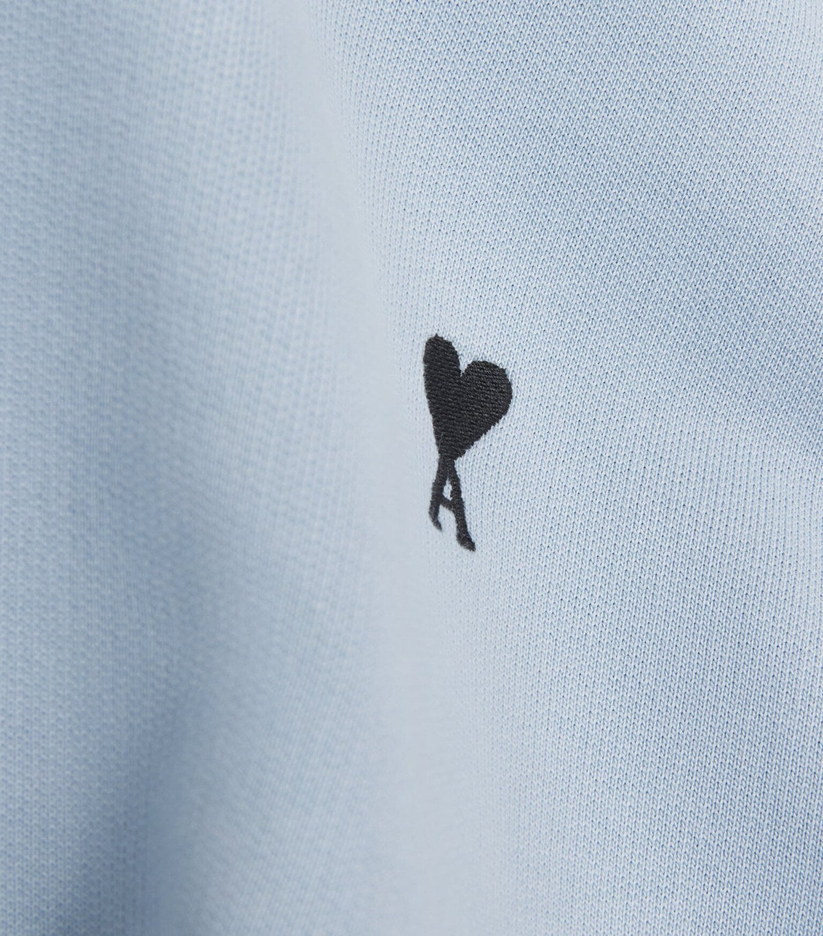 Cotton Embroidered Ami De Coeur Logo Hoodie