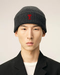 Grey Wool AMI de Coeur Beanie