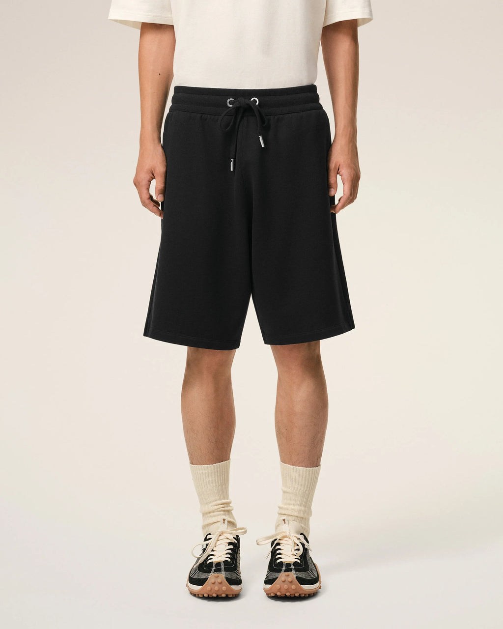 Ami de Coeur shorts in a light loopback cotton fleece