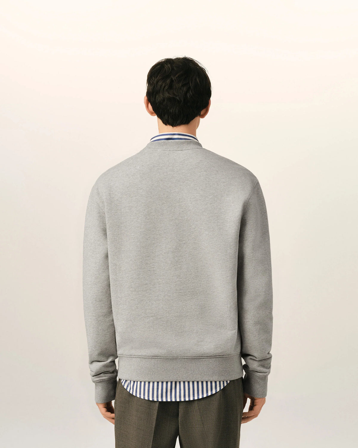 Grey Cotton AMI de Coeur Sweatshirt