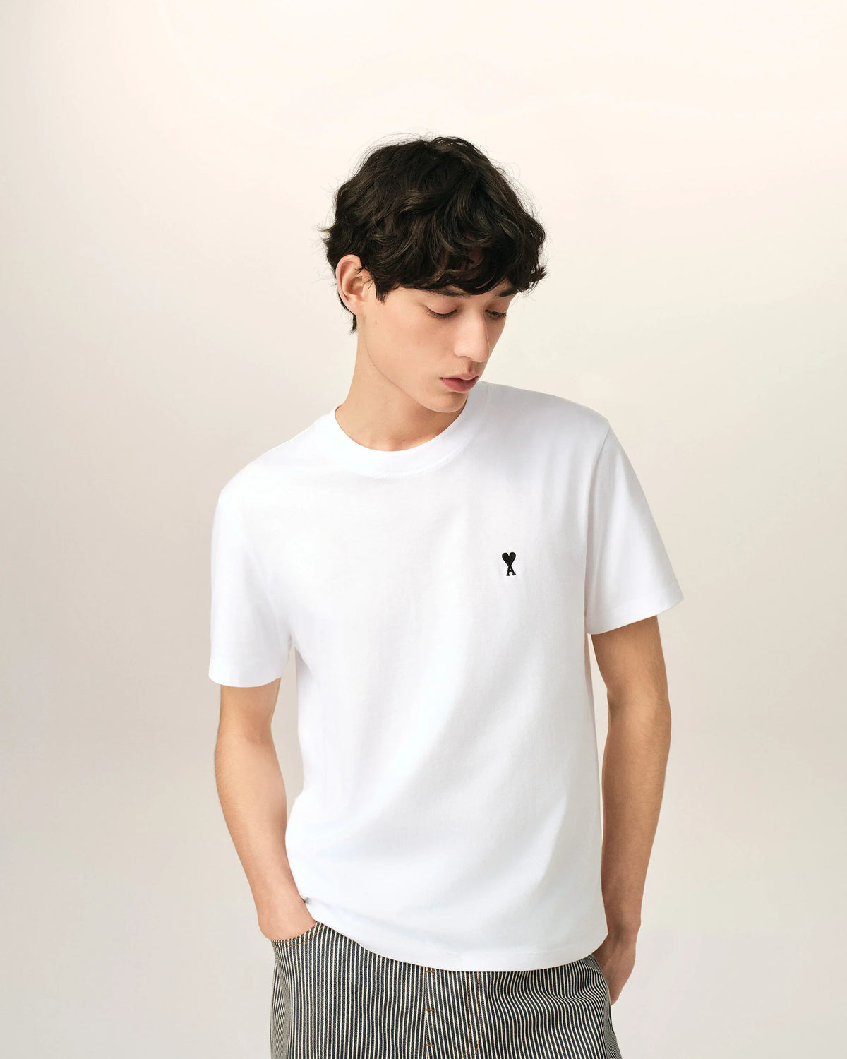 AMI Paris T-shirt in light jersey