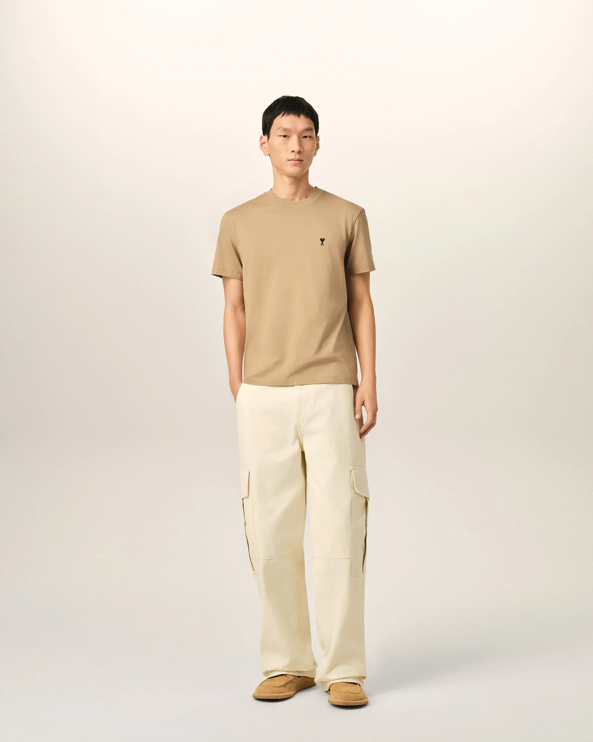AMI Paris T-shirt in light jersey