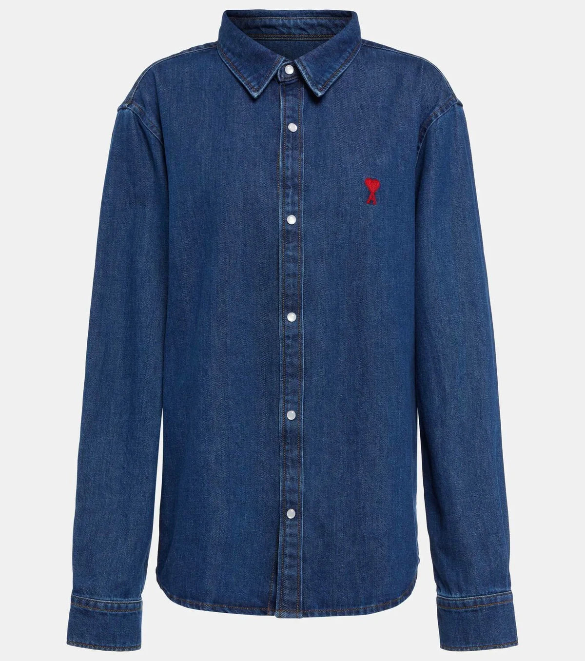 Ami Paris Ami de Cœur denim shirt