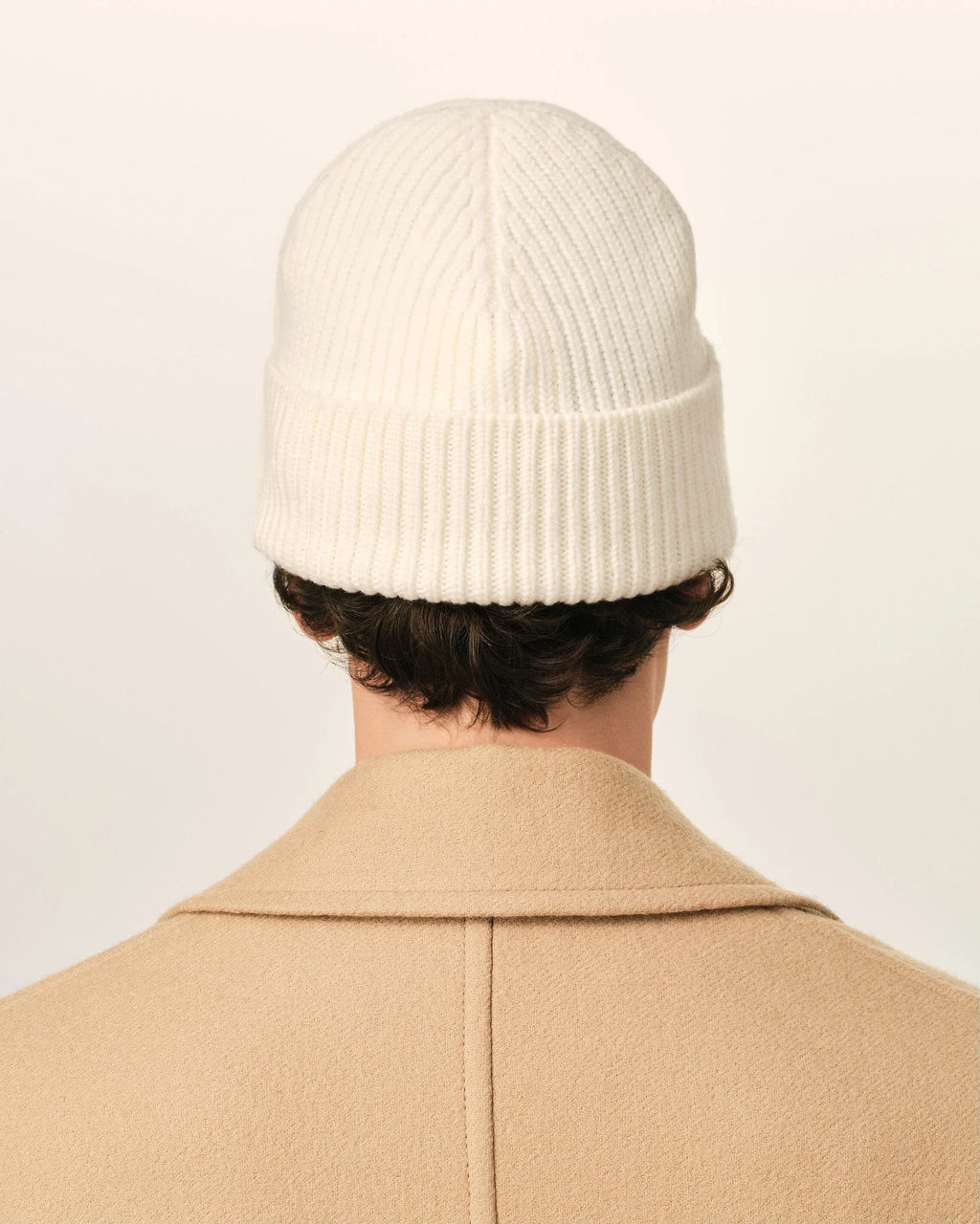 White Wool AMI de Coeur Beanie