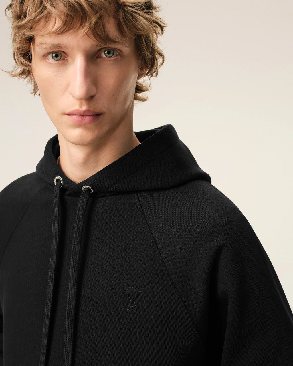 AMI Paris  de coeur hoodie Black