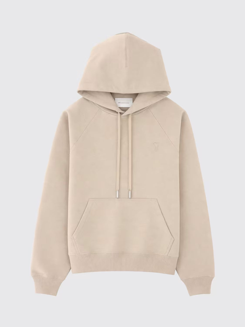 AMI Paris  de coeur hoodie Beige