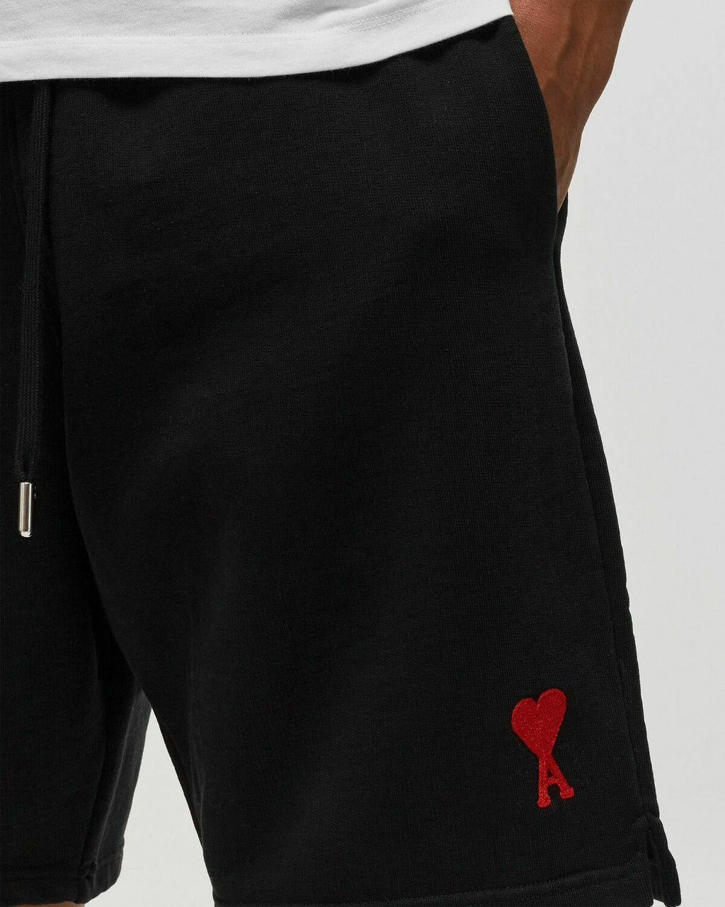 Ami Paris Tonal Adc Short Black Sport