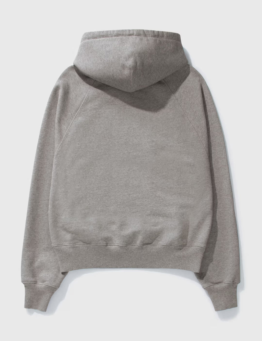 AMI PARIS Organic Cotton Regular Fit Hoodie With Logo