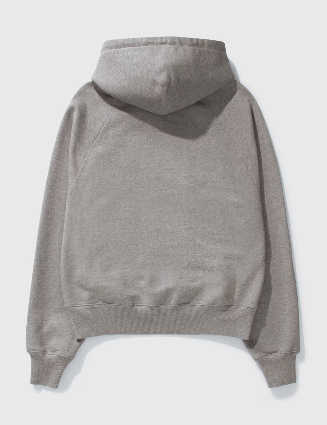 AMI PARIS Organic Cotton Regular Fit Hoodie With Logo