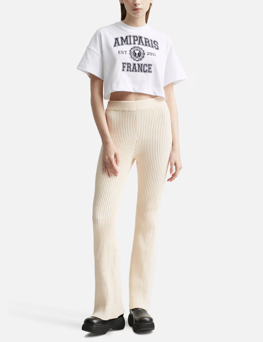 Ami Paris France T Shirt White