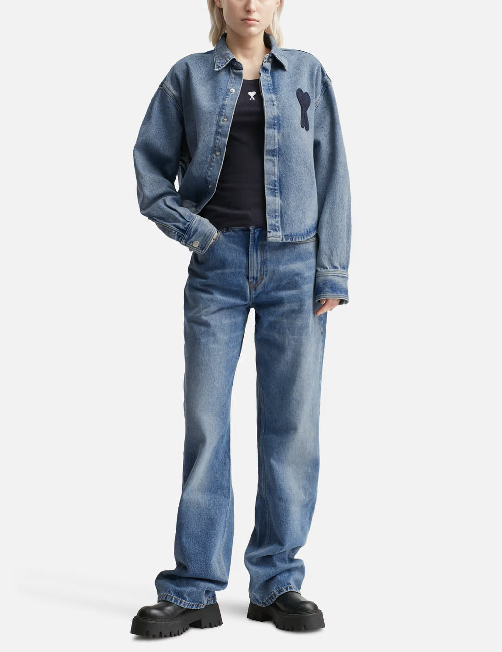 Ami De Coeur Cropped Shirt