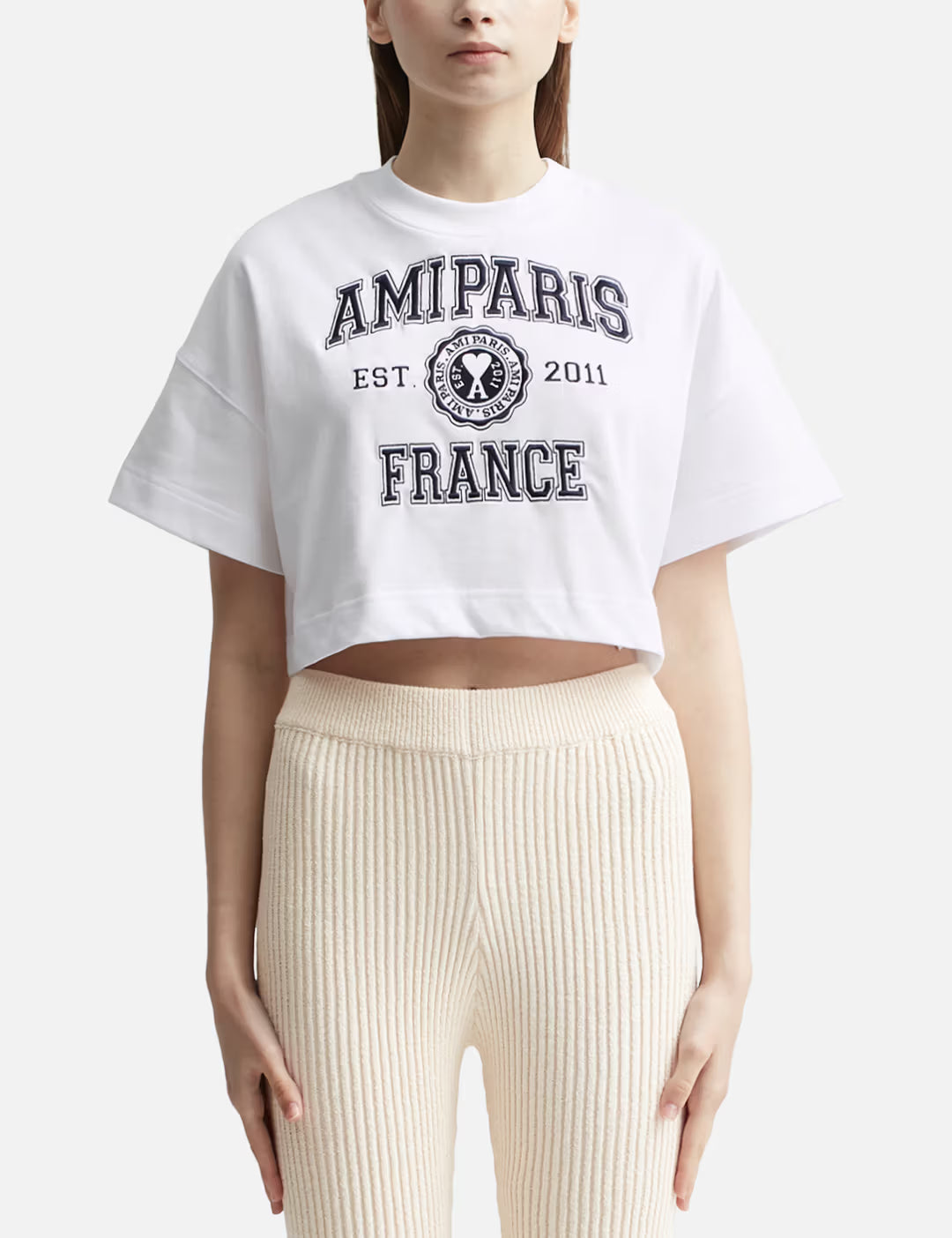 Ami Paris France T Shirt White